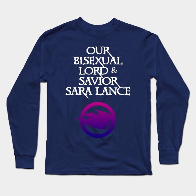 Bi Sara Lance Long Sleeve T-Shirt by NerdPancake